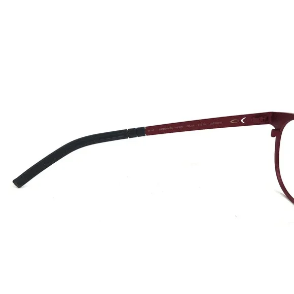 Blackfin Eyeglasses Frames BF743 WATERHOUSE COL.581 Red Gray Round 48-20-145